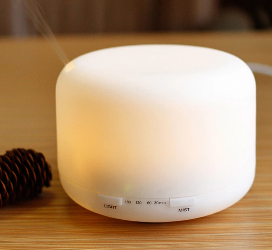 Muji Style 500ml Big Capacity Household Essential Oil Humidifier Ultrasonic Aroma Diffuser