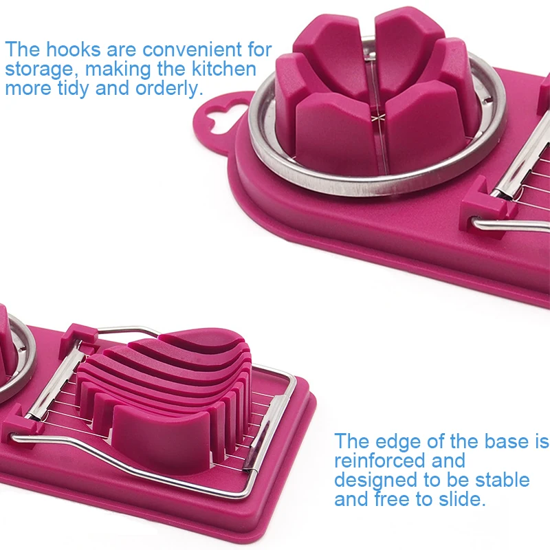 1pc Egg Cutter Stainless Steel Cutting Egg Slicers Wire Kitchen Slicing Gadgets Egg Decoration Tools Dropshipping
