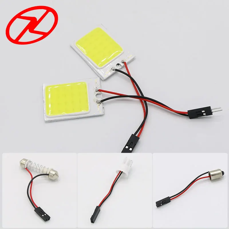 Акция 1 шт. Белый T10 24 Smd адаптеры COB светодиодный светильник для чтения крыш