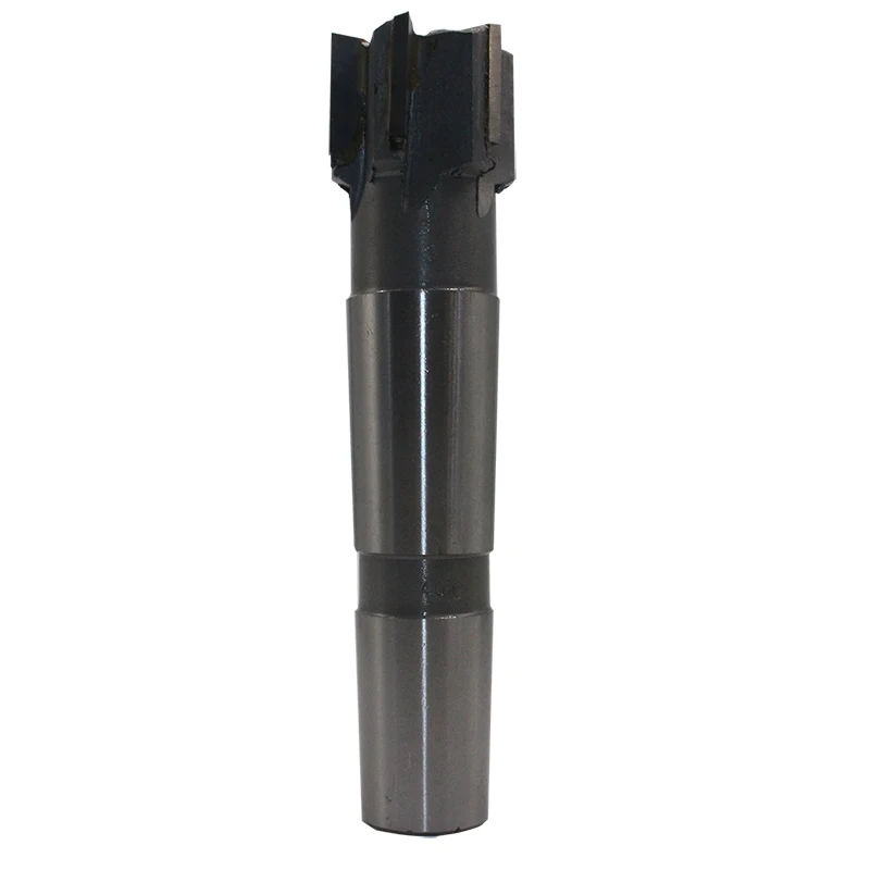 1PC 40mm 6 Flute Carbide taper shank end mill Straight shank Side milling Slotting Profiling