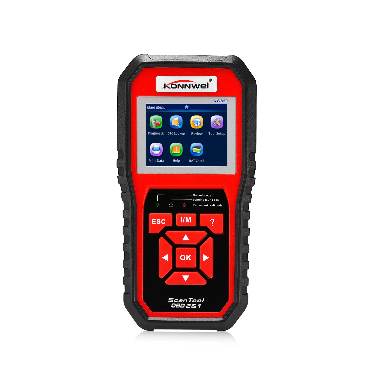 

KW850 OBD2 Auto Code Scanner Universal OBDII/EOBD 12V Vehicle Engine Diagnostic Tool Codes Reader Car Detetor