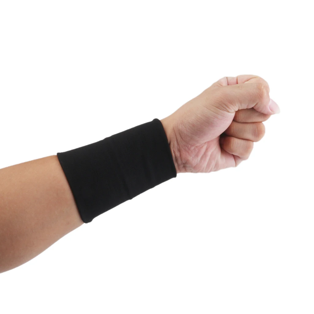 Эластичный держатель руки запястья поддержка Carpal тоннель Tendonitis рельеф M черный