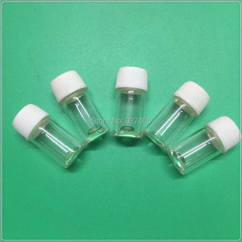 

5 pcs Sample bottle,Mini Glass Vials,2ml
