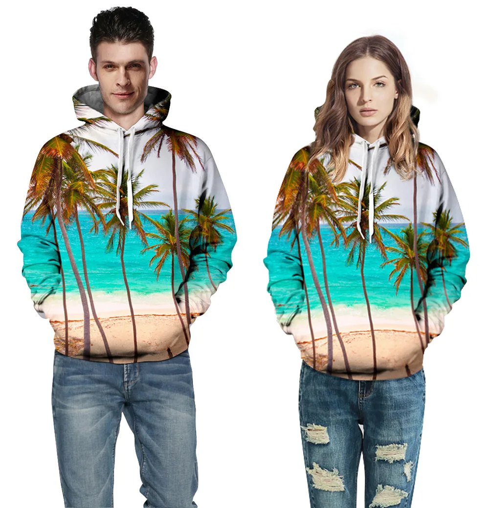 

Sweatshirts Men Casual Bluza 3D Print Hip Hop Cotton Print Size New Sweatshirt Female Pullover Women Harajuku Print Loose Thick