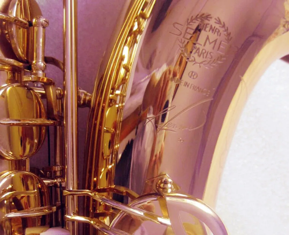 

Superior quality tenor saxophone Professional level B STS-54 Electrophoresis Gold sax music instrument Saxophone Perfect sound