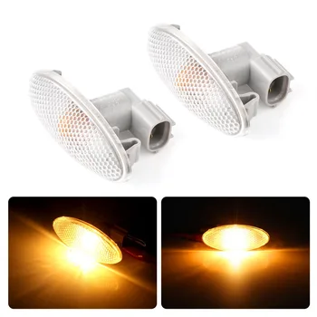 

2 pieces LED Car Turn Signal Lights Blinker Amber Side Marker Light For Toyota Corolla Camry Yaris RAV4 Turn Indicators Lamps