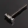 Handmade Damascus mini Hammer Ebony wood handle Leather Craft Tools Hammer 3