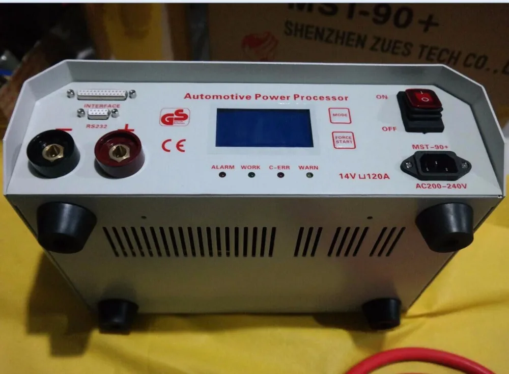 Заводская цена В 220 В автоматический напряжение Регулятор MST-90+(В 14 в/120A) для программирования посвященный Питание Батарея зарядки Smart