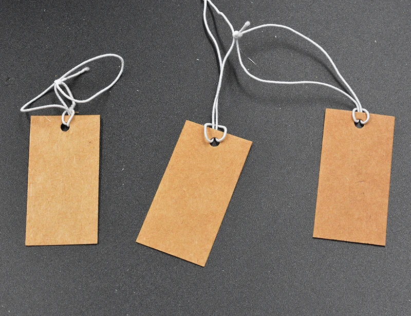 

FLTMRH Box hot- 3.5x1.7cm White Necklace Jewellery Display Cards