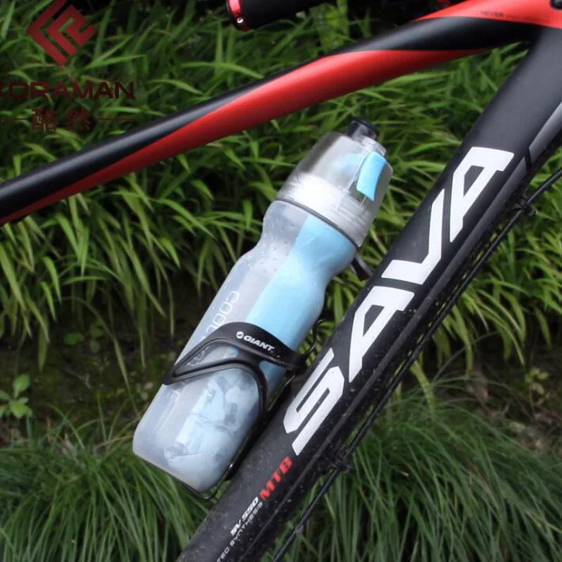 Велосипед двухслойный спрей бутылка для воды холодная изоляция Спорт на открытом воздухе