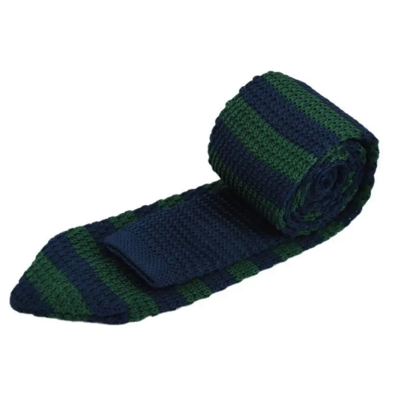 Для мужчин Tie Knit Вязаные узкий галстук 15 цветов галстук нежный Для мужчин узкий тонкий тканые Галстуки - Цвет: A14