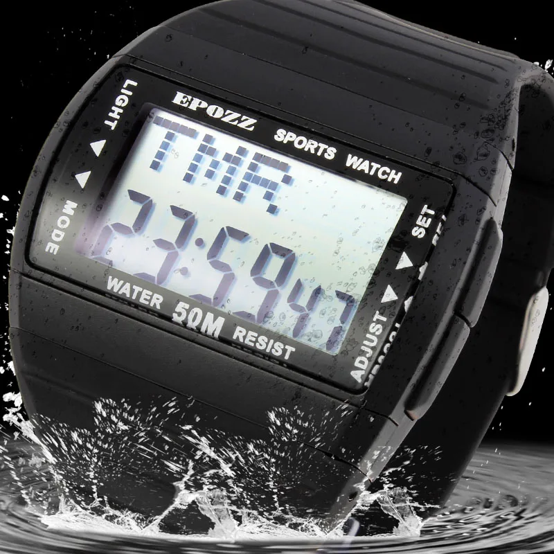 Часы для плавания Epozz streamline diver мужчин спортивные мужские часы relogio masculino Большой