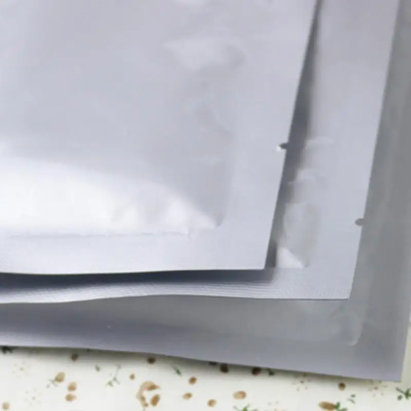 Многофункциональный 100 шт. вакуум закаточная машина застежка молния серебро