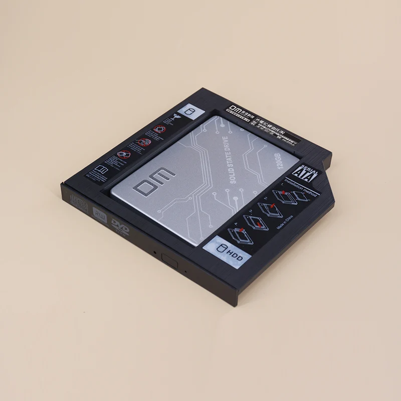DM DW95 SSD адаптеры 95 мм пластик SATA 3 0 коробка для жесткого диска корпус ноутбука CD