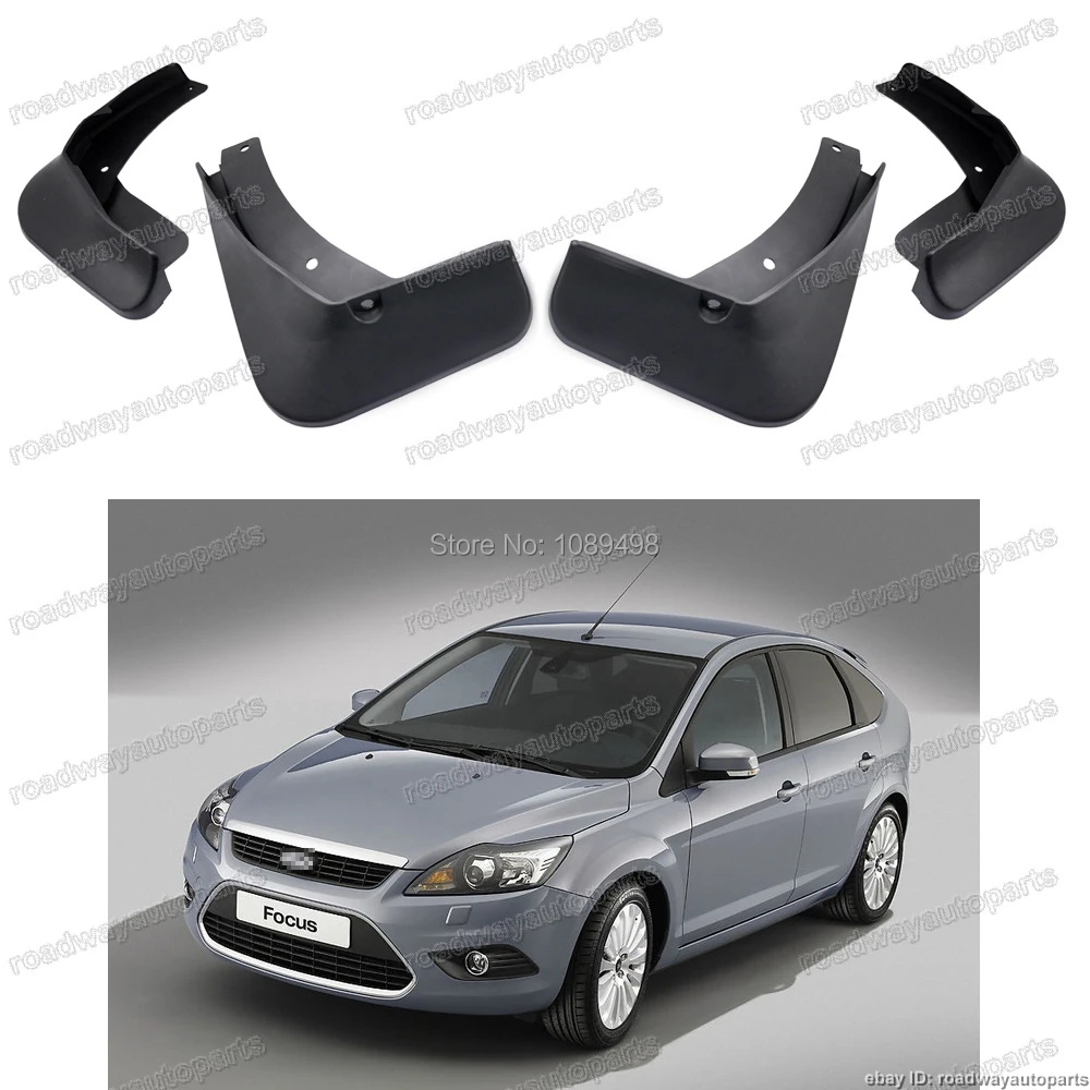 

4Pcs/Set Mud Flaps Splash Guards Mud Guards Splash Guard Mudguards Mudguard For Ford Focus 2 2009-2011 Five 5 door