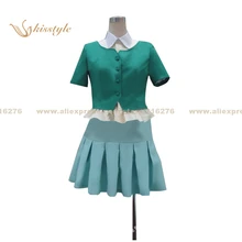 Kisstyle Fashion Future Diary Mirai Nikki Gasai Yuno School Suit Uniform COS Clothing Cosplay Costume Whole Set