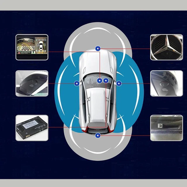 Bird View 360 Degree Panorama For Mercedes C Gle Gla Cla All Round Bird View 360 Degree Panorama For Mercedes C Gle Gla Cla All Round With Smart