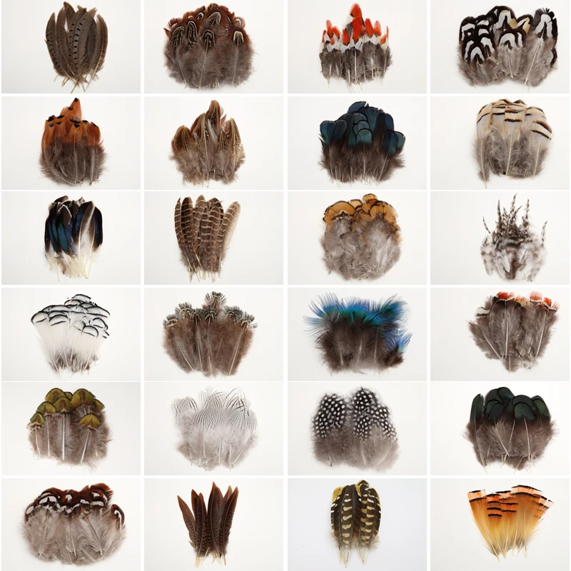 

Diy feathers Blue and white tip feathers Craft decorative feathers Dream catcher material wedding clothing accessories AC065