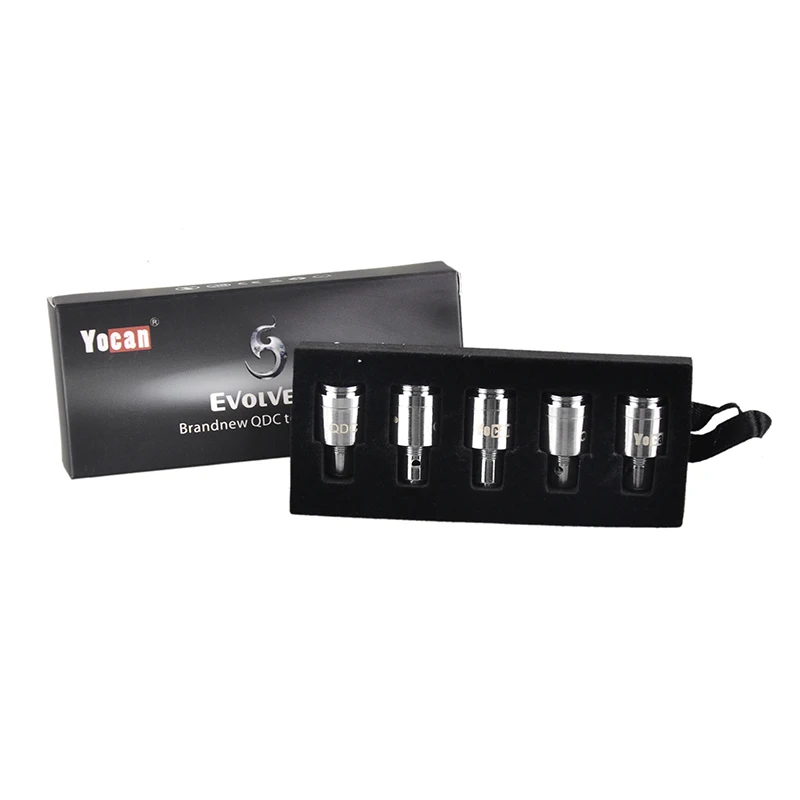 10 шт./партия YOCAN Evolve Atomizer Coil Ceramics coil vs Quatz сменная деталь двойная катушка для Vaporizer |