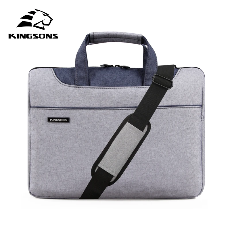 

Kingsons High Quality Laptop Handbag for Men and Women Travel Bussiness Notebook Bag Large Capacity 11 13 14 15 Inch Computer
