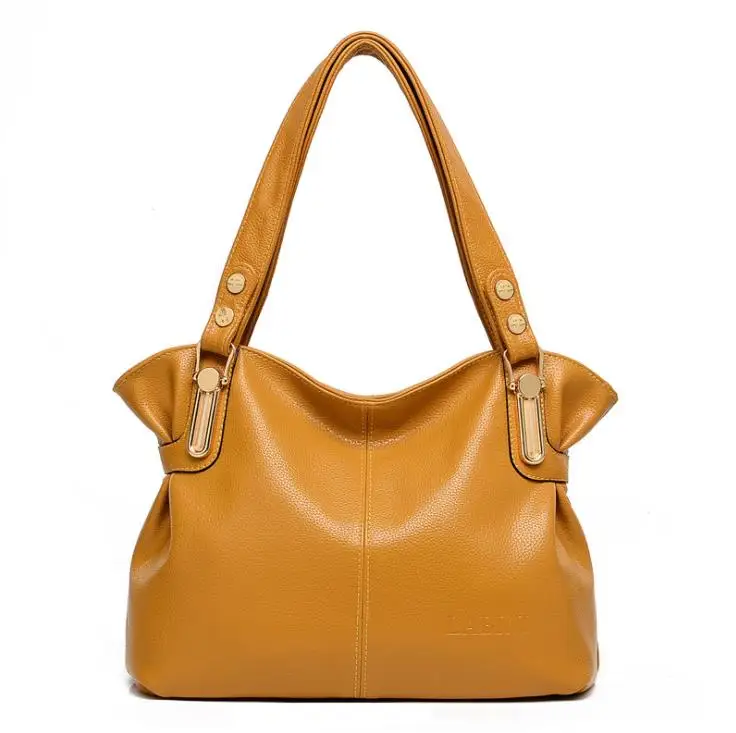 

Brand women's handbags New leather handbags handbags Europe and the United States fashion big bag shoulder Messenger bag