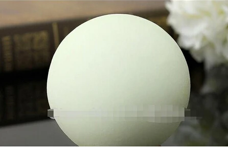 

A 331Newest Decorated Glow In The Dark Stone Luminous Quartz Crystal Lucky Ball Fluorite Ball Stand 100mm (0601)