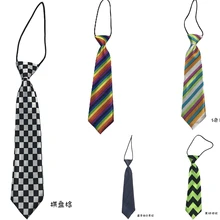 Полосатый Радужный блок шахматный клетчатый атласный шелковый галстук для женщин и мужчин модный подарок Корейская японская Студенческая уличная одежда Harajuku