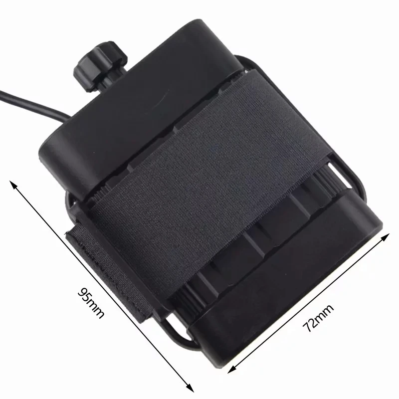 Excellent DC USB 2 x 26650/18650 Holder compartment Waterproof Battery Pack Power Case Cover Box For Bike Headlight Bicycle Light Phone 15