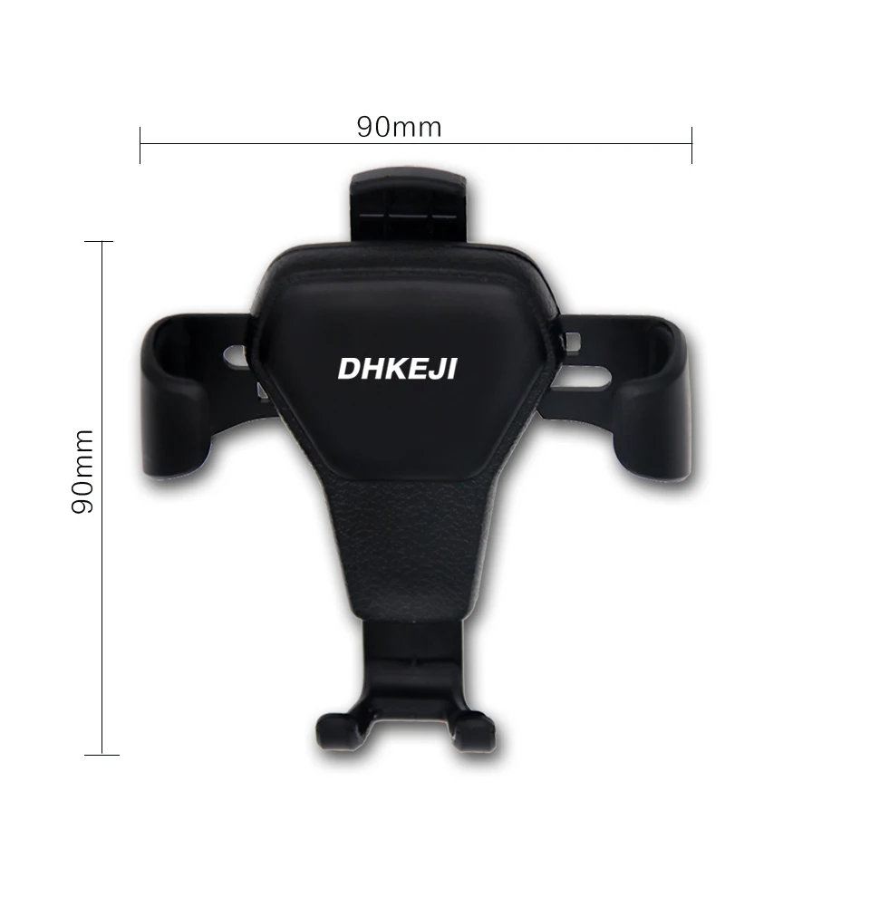 DHKEJI автомобильный гравитационный держатель для мобильного телефона Автомобильный кронштейн для автомобиля Зажим для вентиляционного отверстия кронштейн без магнитного держателя для iphone XS