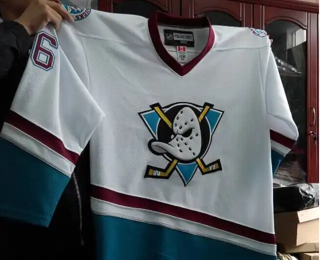 white ducks jersey