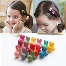 10 Pcs/Lot 2017 New Rabbit Baby Kids Hair Clips Hair Claws Lovely For Child Cute Hair Accessories Fashion For Student Headwear