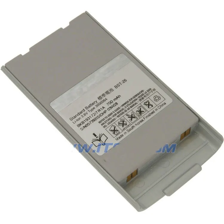 Бесплатная доставка высокого качества батареи мобильного телефона BST-26 для Sony