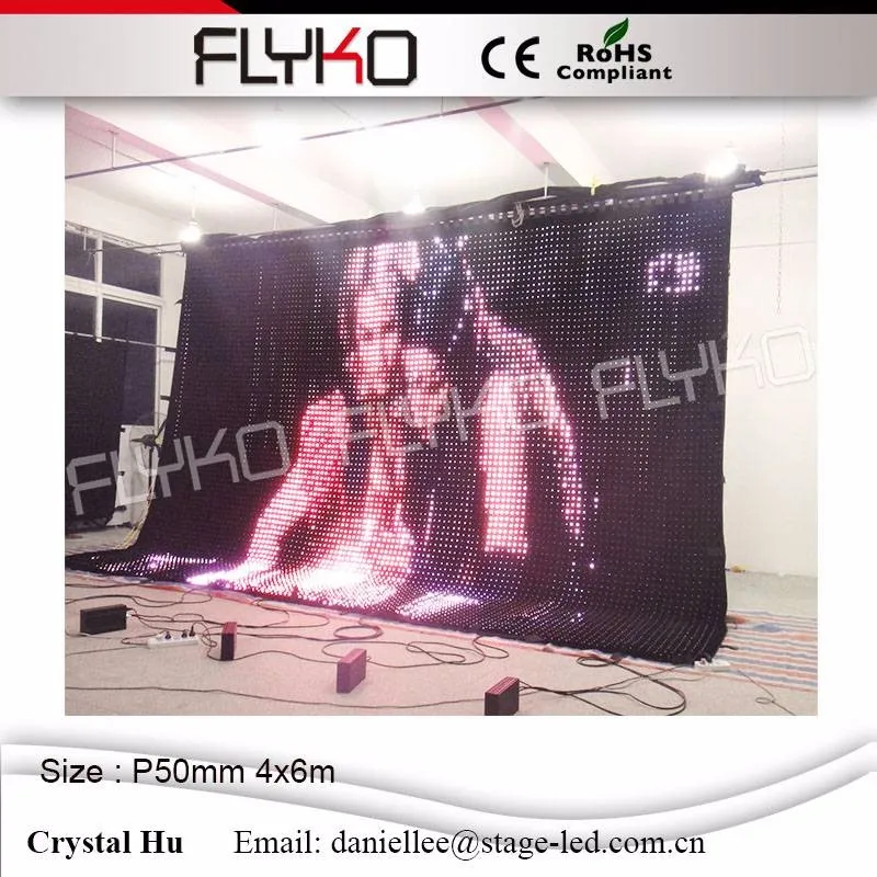 LED video curtain77