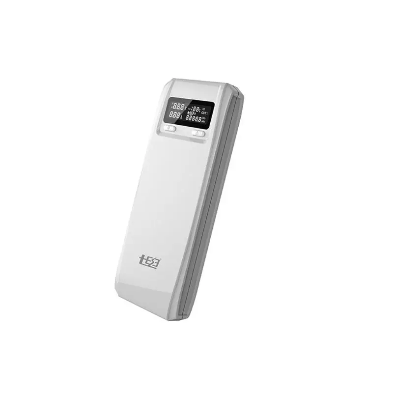 

Dual USB QC 3.0+Type C PD Power Bank 8x18650 Batteries Power Bank Box Holder Case Fast Charger For Mobile Phone Tablet Laptop