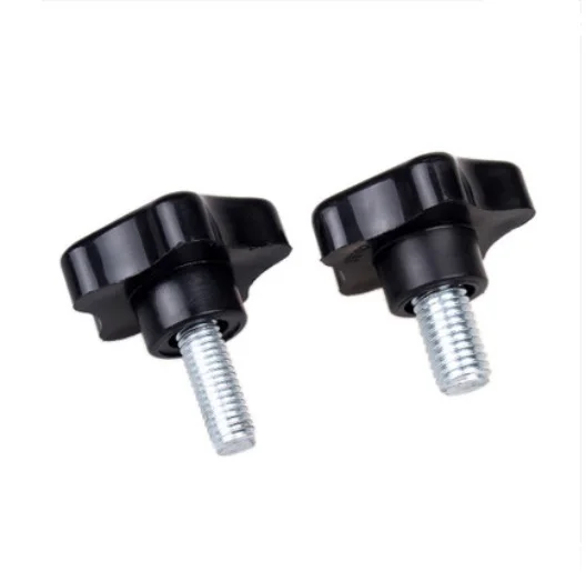 10pcs M5x15mm Star / handle / hand adjusting screw /Bakelite Star Type Plastic Head Handle Screw