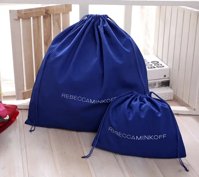 100 Cotton Laundry Bag Pouch Canvas Storage Bag for Toys Clothes,Baby