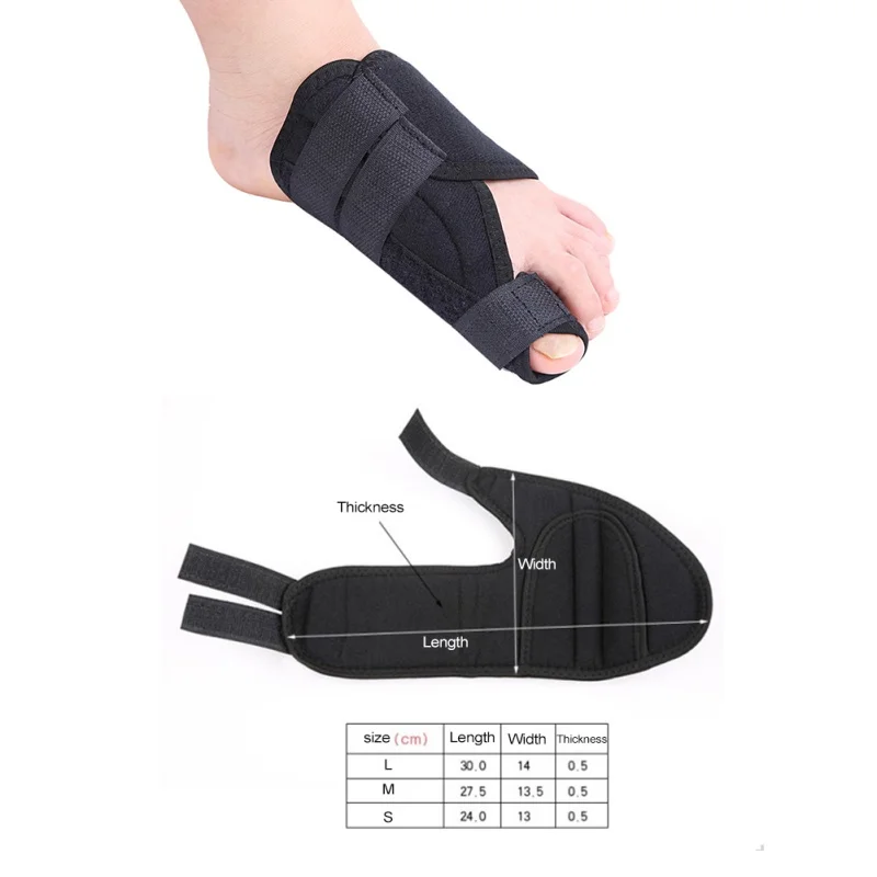 Корректор устройства медицинского Hallux стопа с вальгусной деформацией носком сепаратор кончик пальца Valgus протектор фиксатор, исправление ноги инструмент