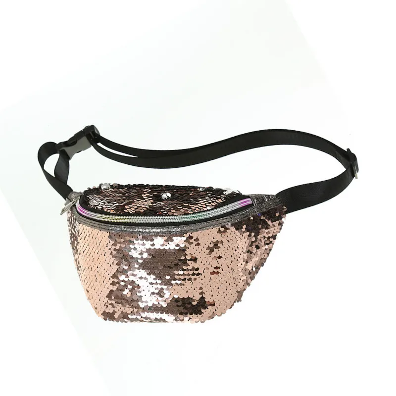 Поясная сумка с блестками для женщин и девочек 2019|Поясные сумки| |