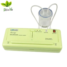 ShineYe 220 В бытовой пищевой вакуумный упаковщик машина вакуумная упаковочная машина пленочный контейнер для пищевых продуктов упаковщик включает 10 штук пакетов