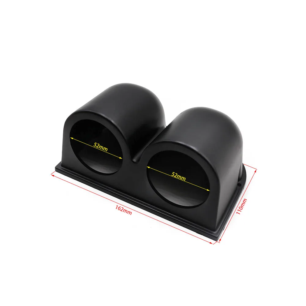 CNSPEED "(52 мм) черный цвет двойной измерительный прибор Dash Mount dual auto gauge pod/Автомобильный держатель измерителя YC100213