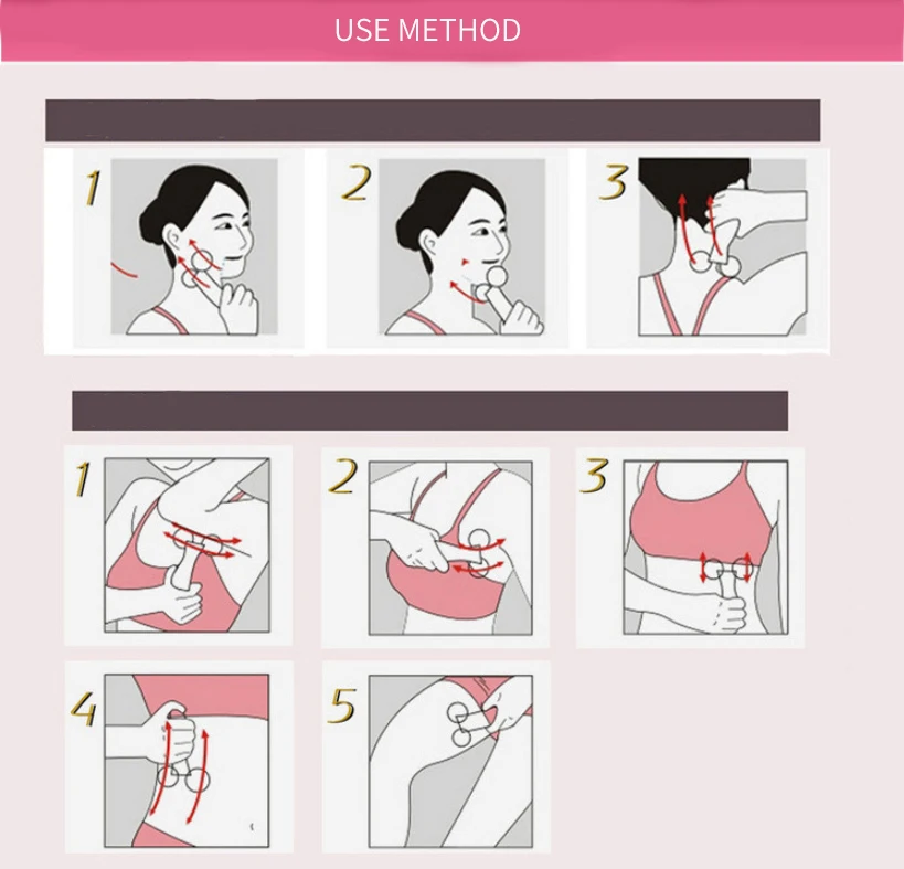  3D Roller Massager Thin Face Slimming Full Body Shape Massager Machine V Face Lifting Wrinkle Remov