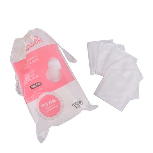 50Pcs Nail Wipe Cotton Makeup Wipes Cotton Pads For Nail Art Polish Acrylic Gel Tips Remover Cleaner