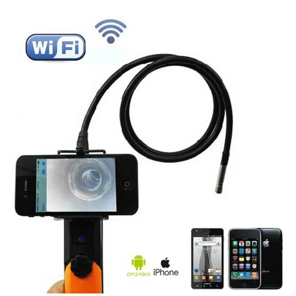 High Quality 1M WiFi Wireless Endoscope Inspection Camera Snake