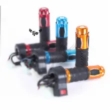 Электрический мотоцикл переоборудованная Вращающаяся ручка Трансмиссия 3-я Шестерня ручка управления скоростью дроссельной заслонки ручка ускорителя 22 мм