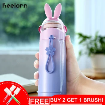 

Keelorn 350ML Stainless Steel Vacuum Flasks Thermoses Cups High Quality Thermal Bottle Vacuum Portable Flasks Cups Bottle