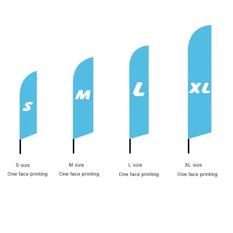 

Custom Beach Flag All color Your Logo Any Size One and Two Face Use Knitted Material For Decoration Advertising LGBT Hot Sale