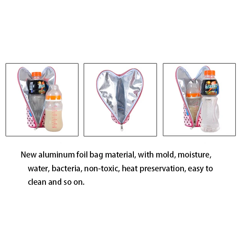 Baby Insulation Breast Milk Bottle Thermo Bags Portable For Infant Feeding Milk Bottle Keep Warm Mummy Stroller Hang Tote BB5019 (5)
