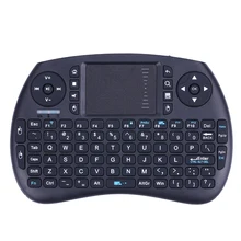 Новейшая беспроводная воздушная мышь 2,4 ГГц мини игровая клавиатура Пульт дистанционного управления для Android tv BOX