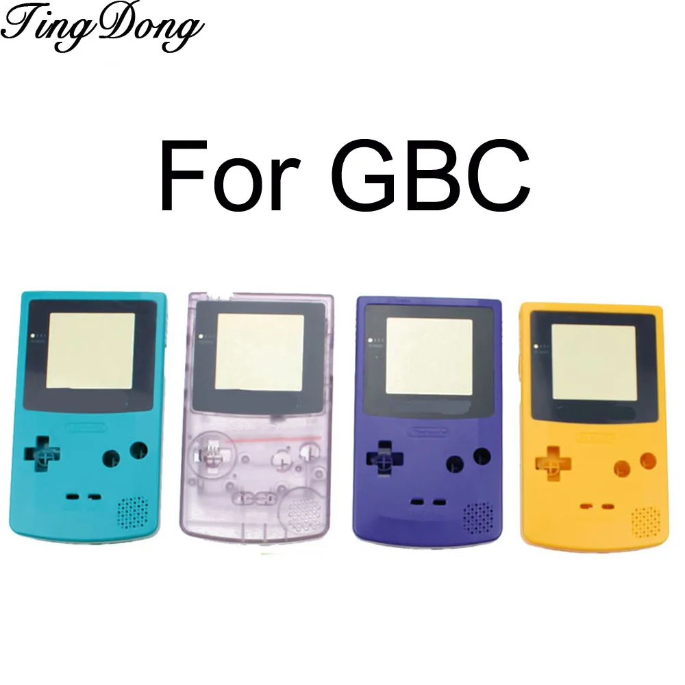 TingDong чехол с полным корпусом для Nintendo Gameboy цвет GBC ремонтная часть корпус оболочка