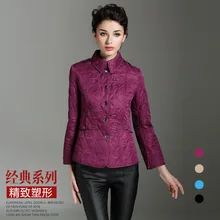 BURDULLY Women Diamond Lattice Jacket Cotton Coat Jacket Medium Length Woman Down Parka Winter Coat Women 2017 The New
